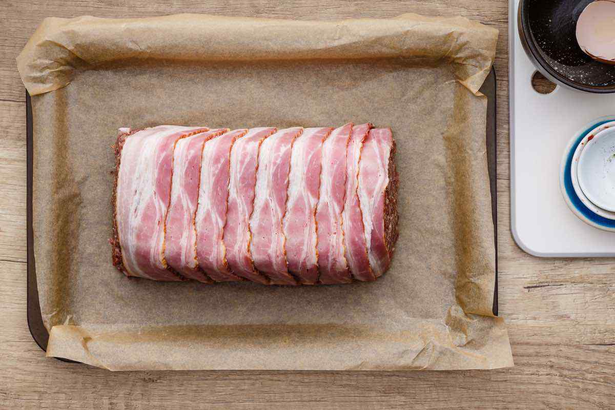 bacon Wrapped Paleo Meatloaf