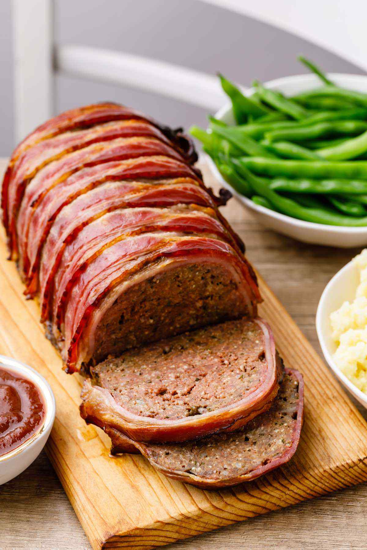 bacon Wrapped Paleo Meatloaf