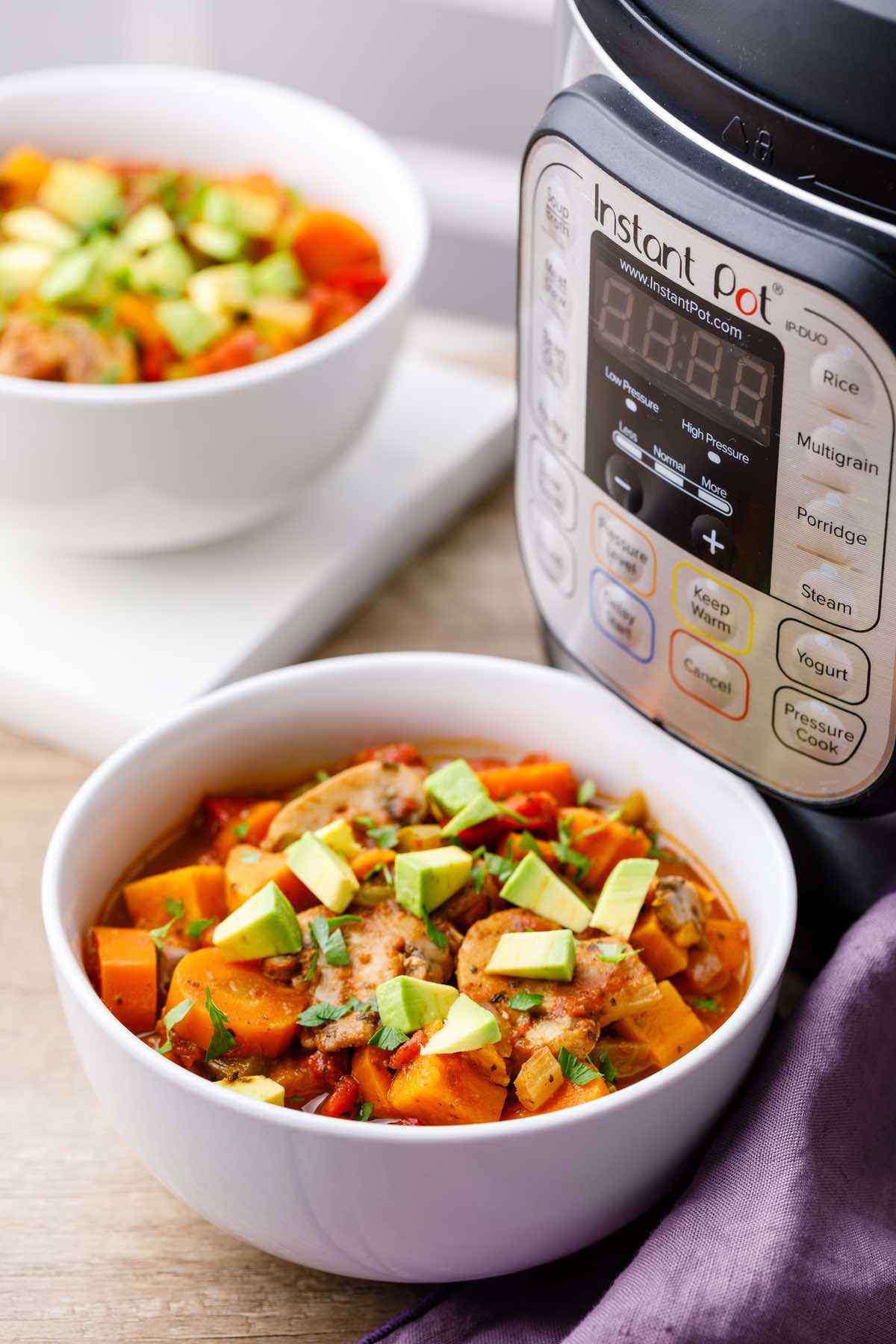 Instant Pot Vegetarian Chili - Share the Spice