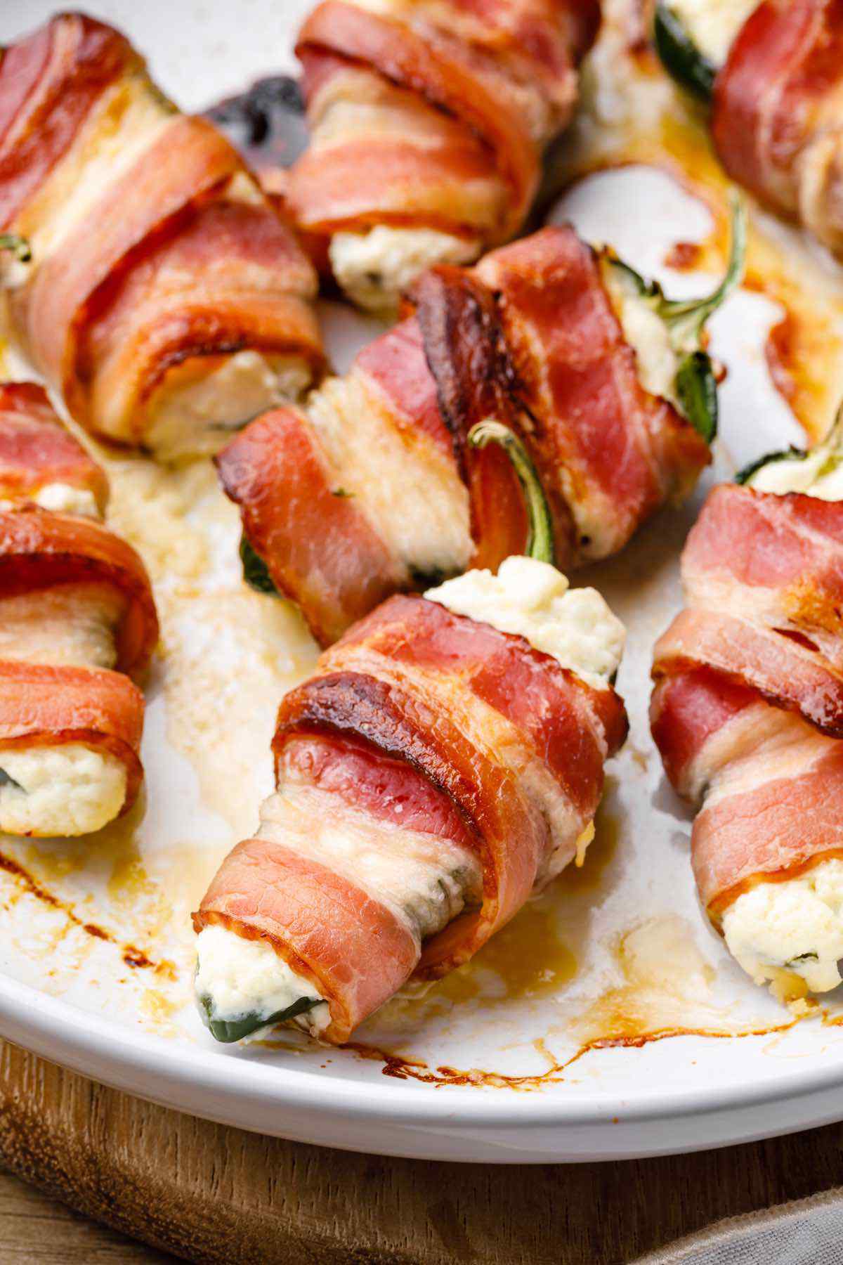 Bacon Wrapped Jalapeno Poppers