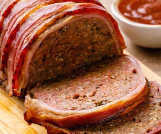 bacon Wrapped Paleo Meatloaf