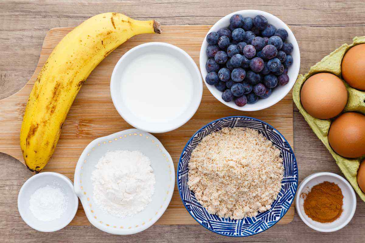 Blueberry Banana Pancakes