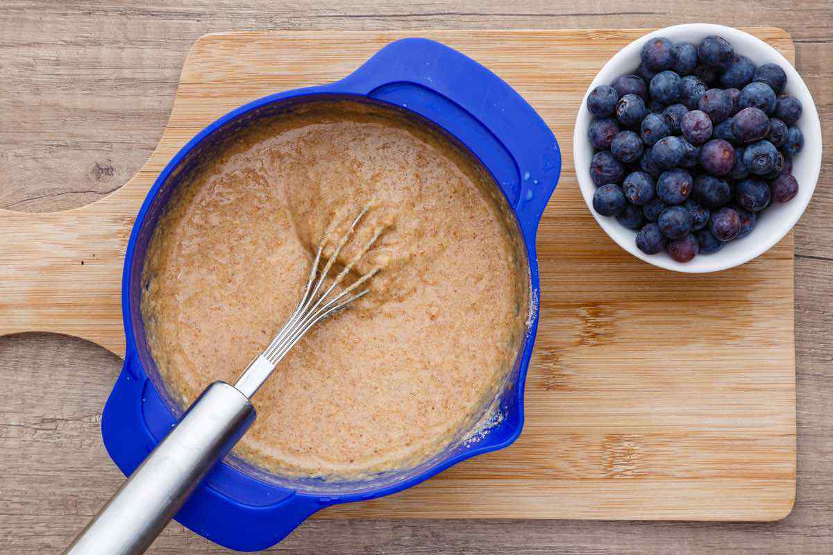 Blueberry Banana Pancakes