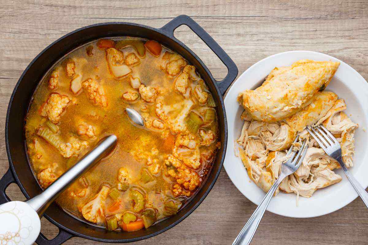 Paleo Buffalo Chicken Soup