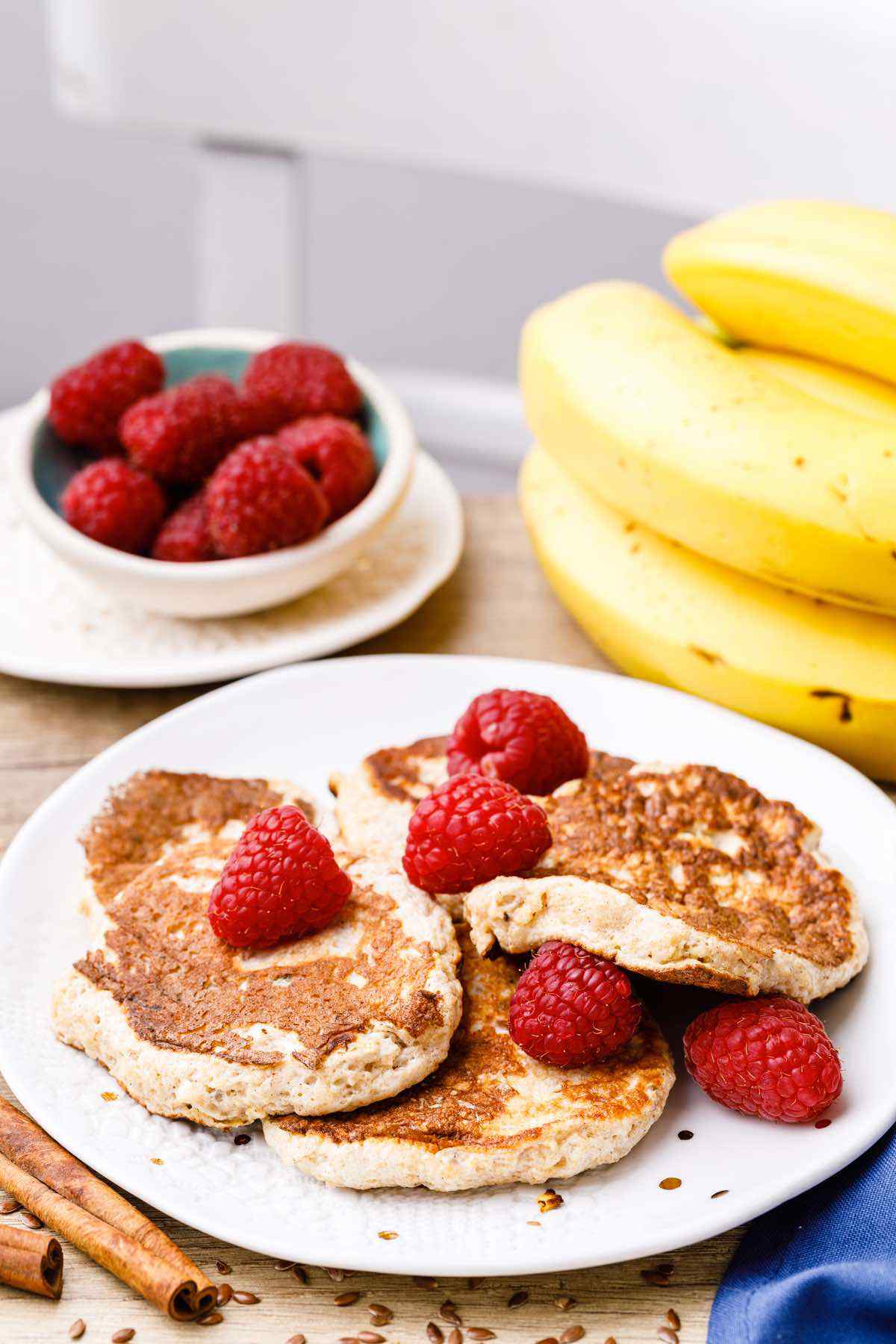 Low Carb Banana Cinnamon Pancake