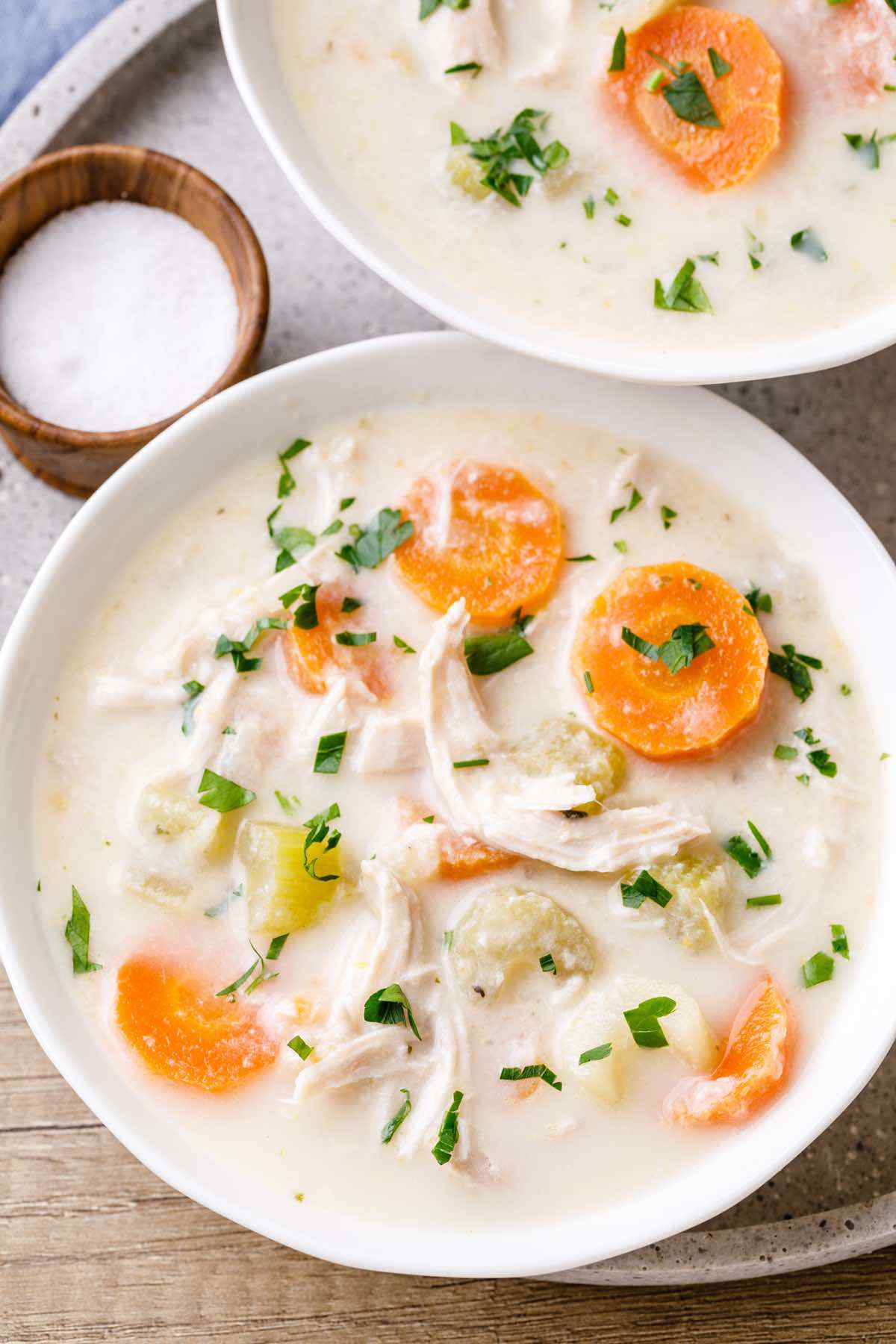 Paleo Crockpot Cream of Chicken Soup