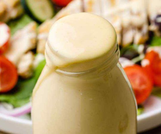 Honey Mustard Paleo Salad Dressing