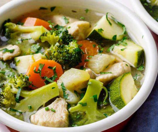 Paleo Instant Pot Chicken Vegetable Soup