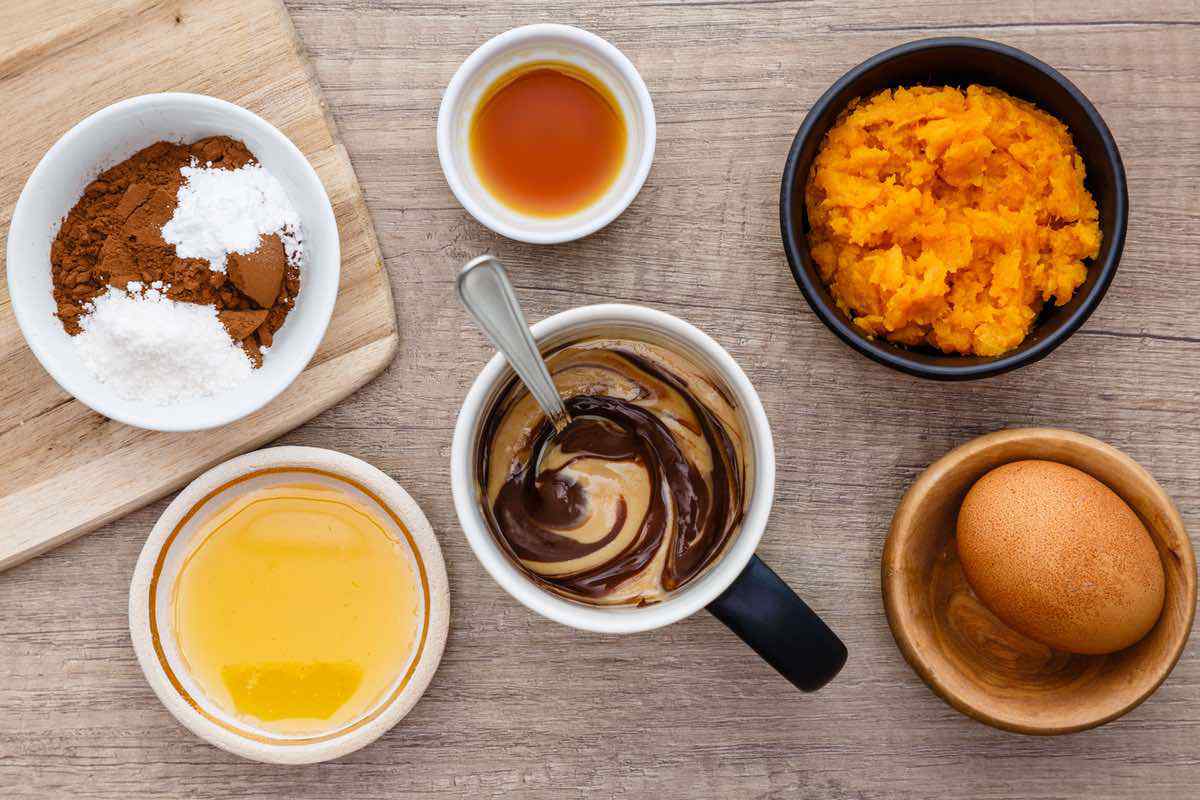 Paleo Sweet Potato Brownies in a Mug