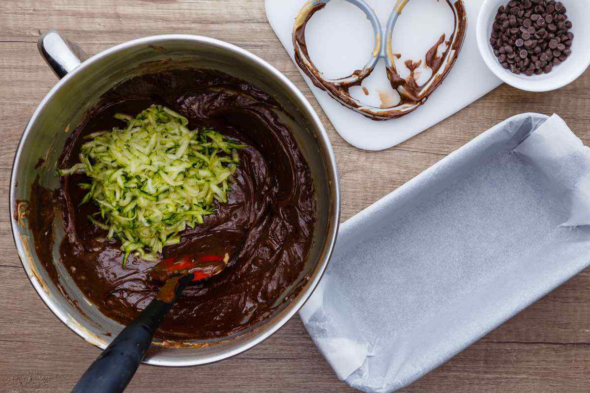 Zucchini Brownie Bread