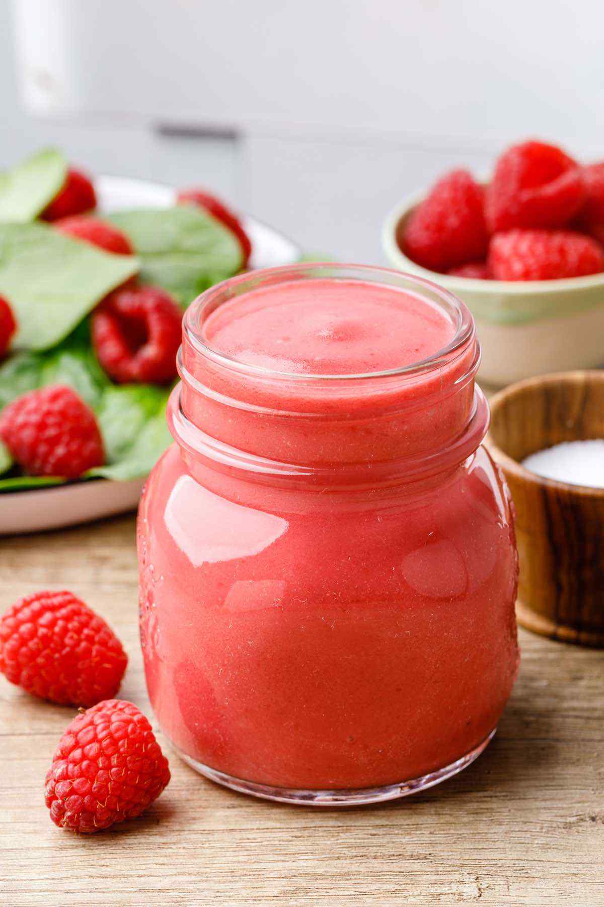 Paleo Raspberry Vinaigrette