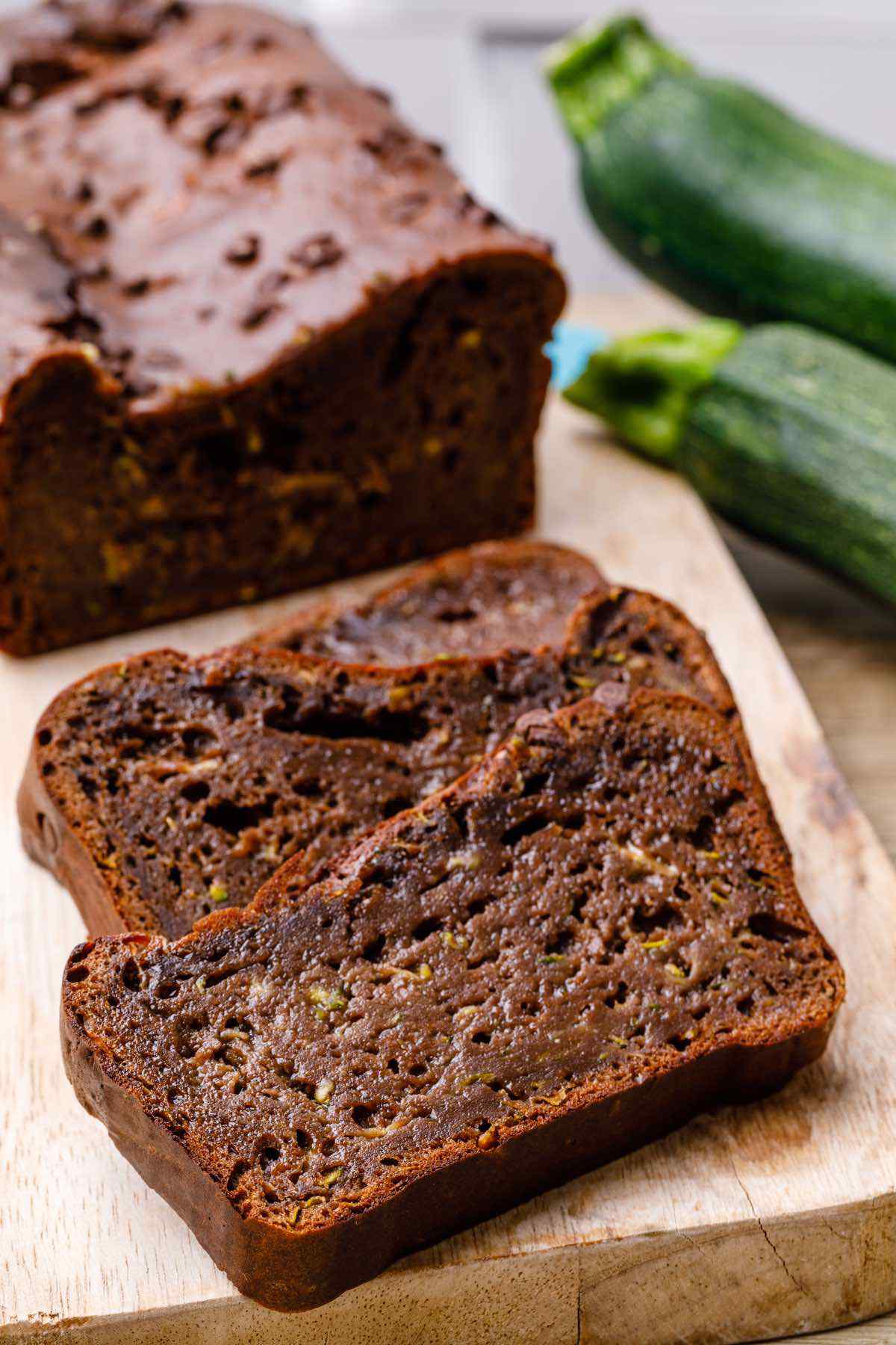 Zucchini Brownie Bread