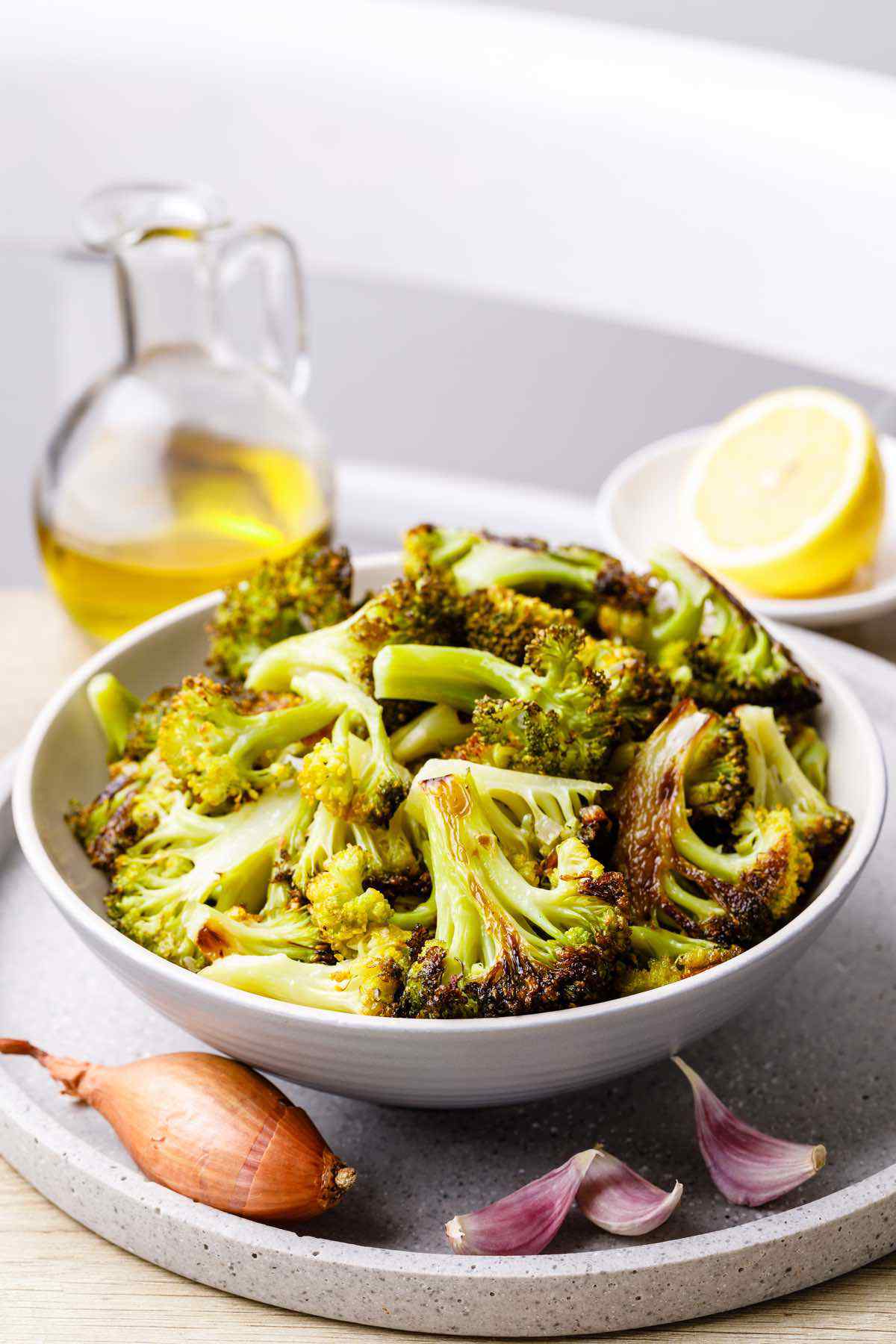 5-Ingredient Roasted Broccoli with Lemon