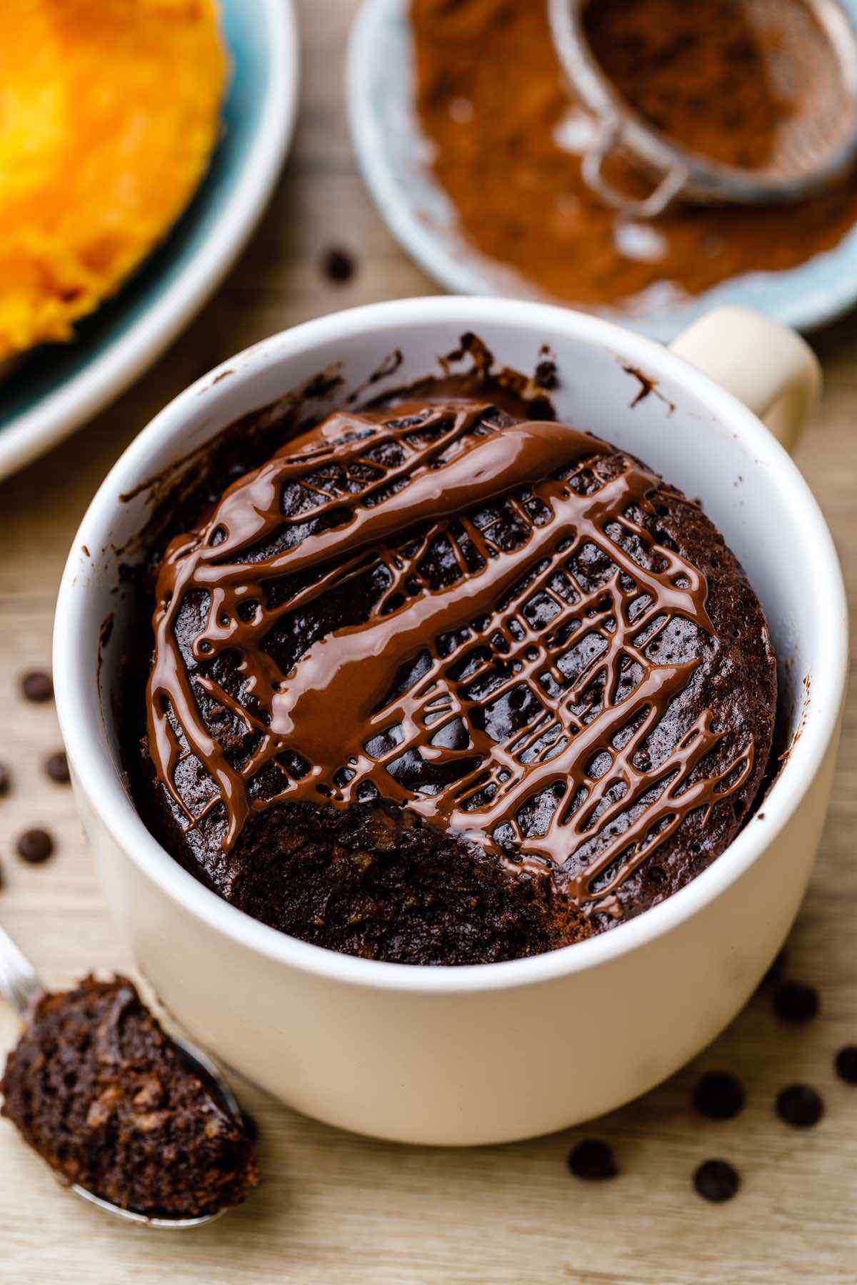 Paleo Sweet Potato Brownies in a Mug