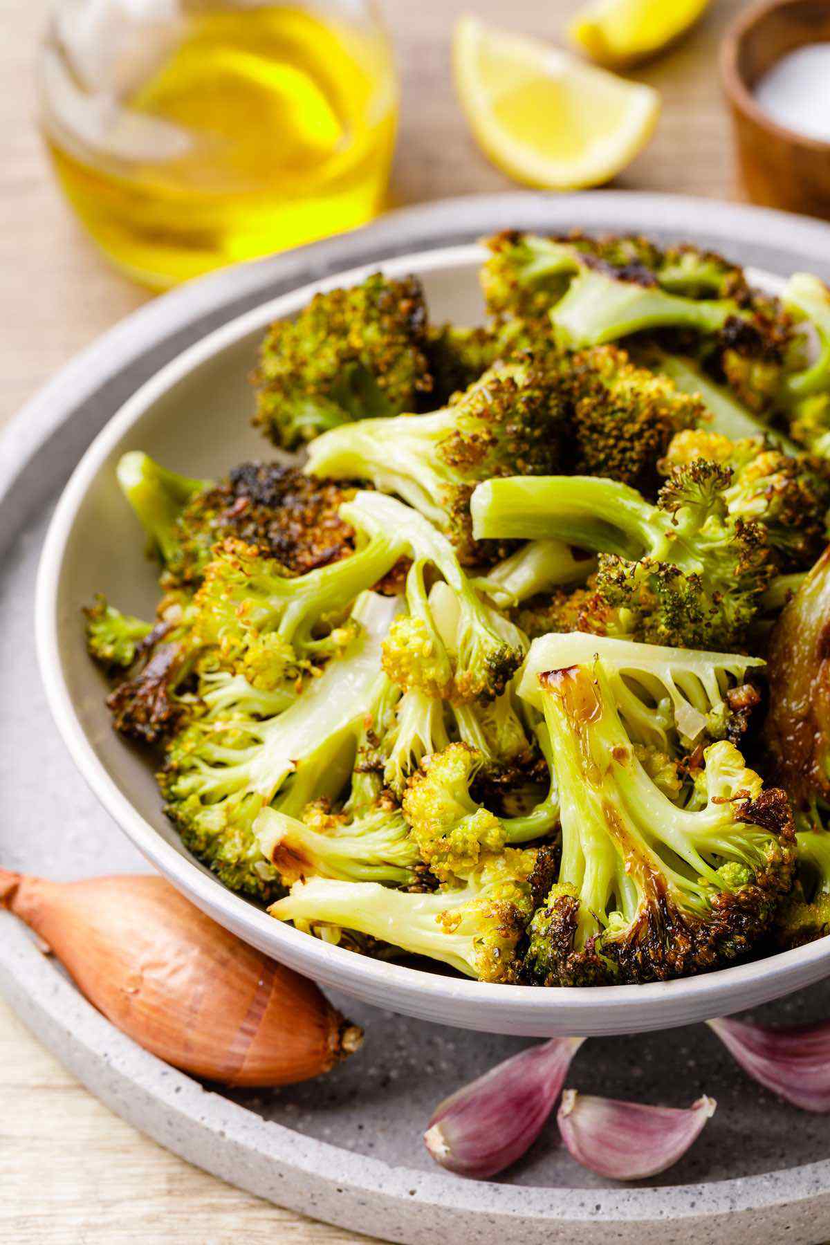 5-Ingredient Roasted Broccoli with Lemon