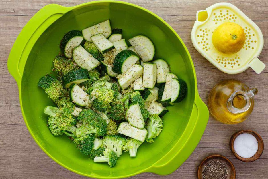 Easy Sheet Pan Roasted Broccoli and Zucchini Paleo Grubs