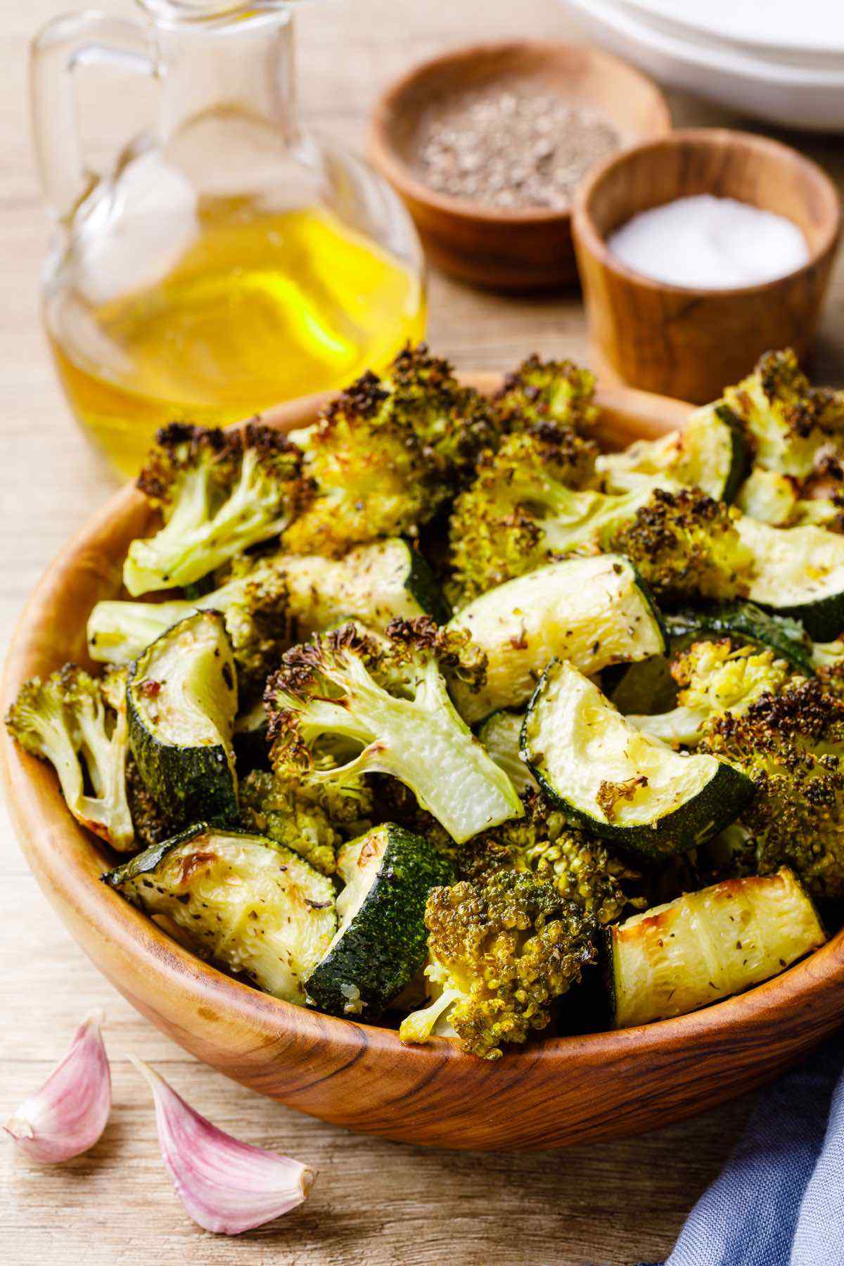 Sheet Pan Roasted Broccoli and Zucchini