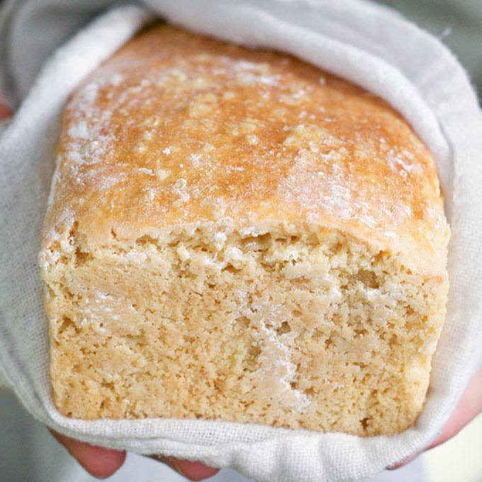 Grain Free Cashew Sourdough Bread