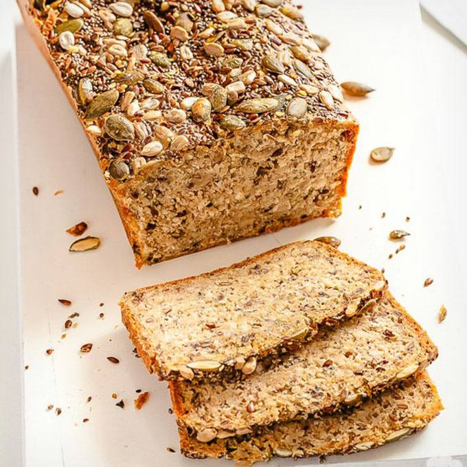 Seed And Nut Sandwich Bread Paleo Grubs