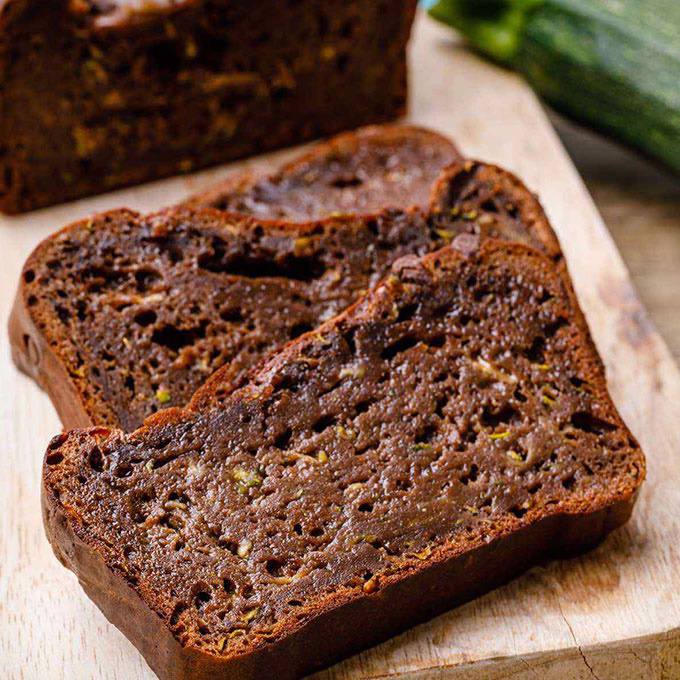 Zucchini Brownie Bread