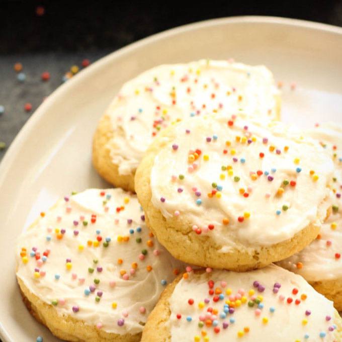 Soft Paleo Sugar Cookies