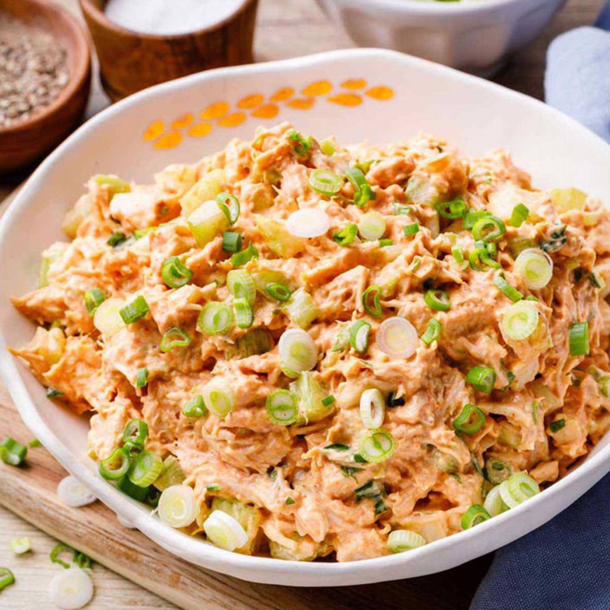 The Most Addictive Buffalo Chicken Salad