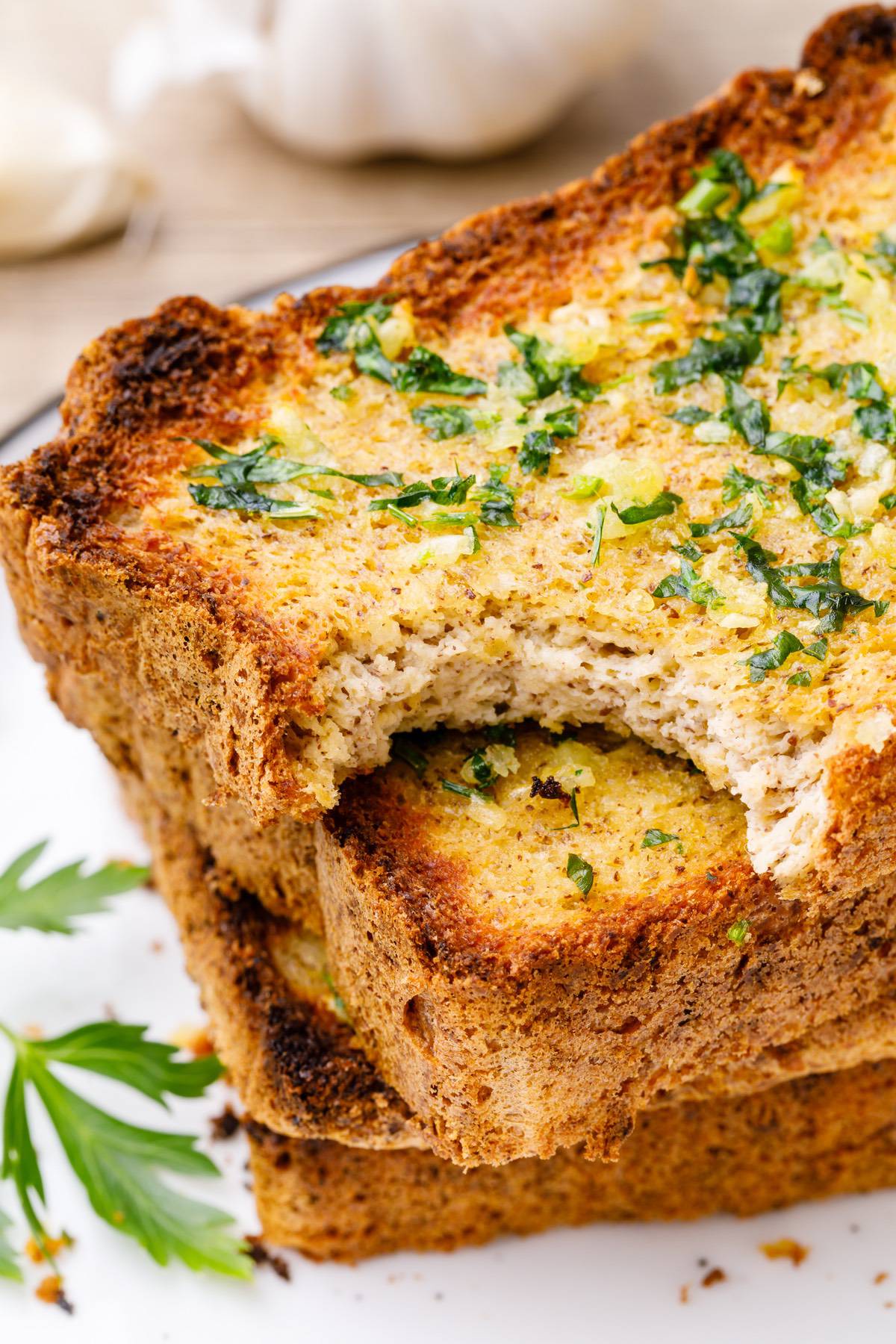 Garlic Cauliflower Bread