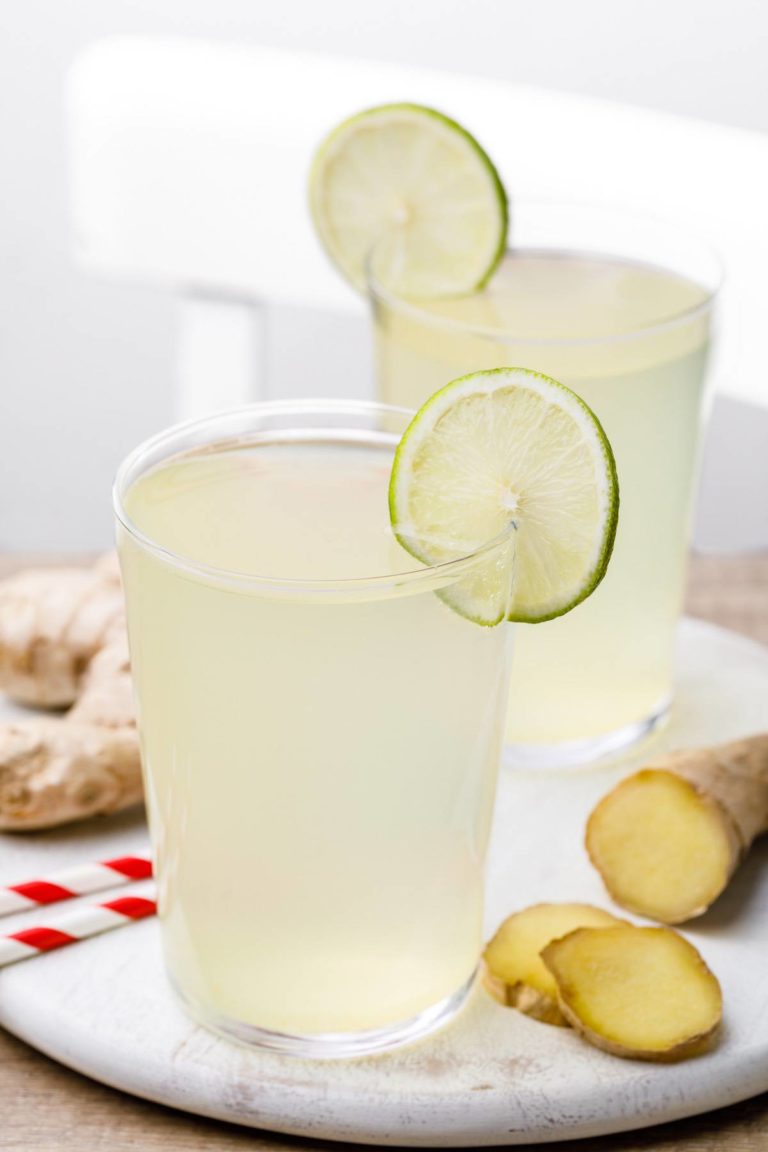 Homemade Ginger Ale Soda Recipe for an Upset Stomach - Paleo Grubs