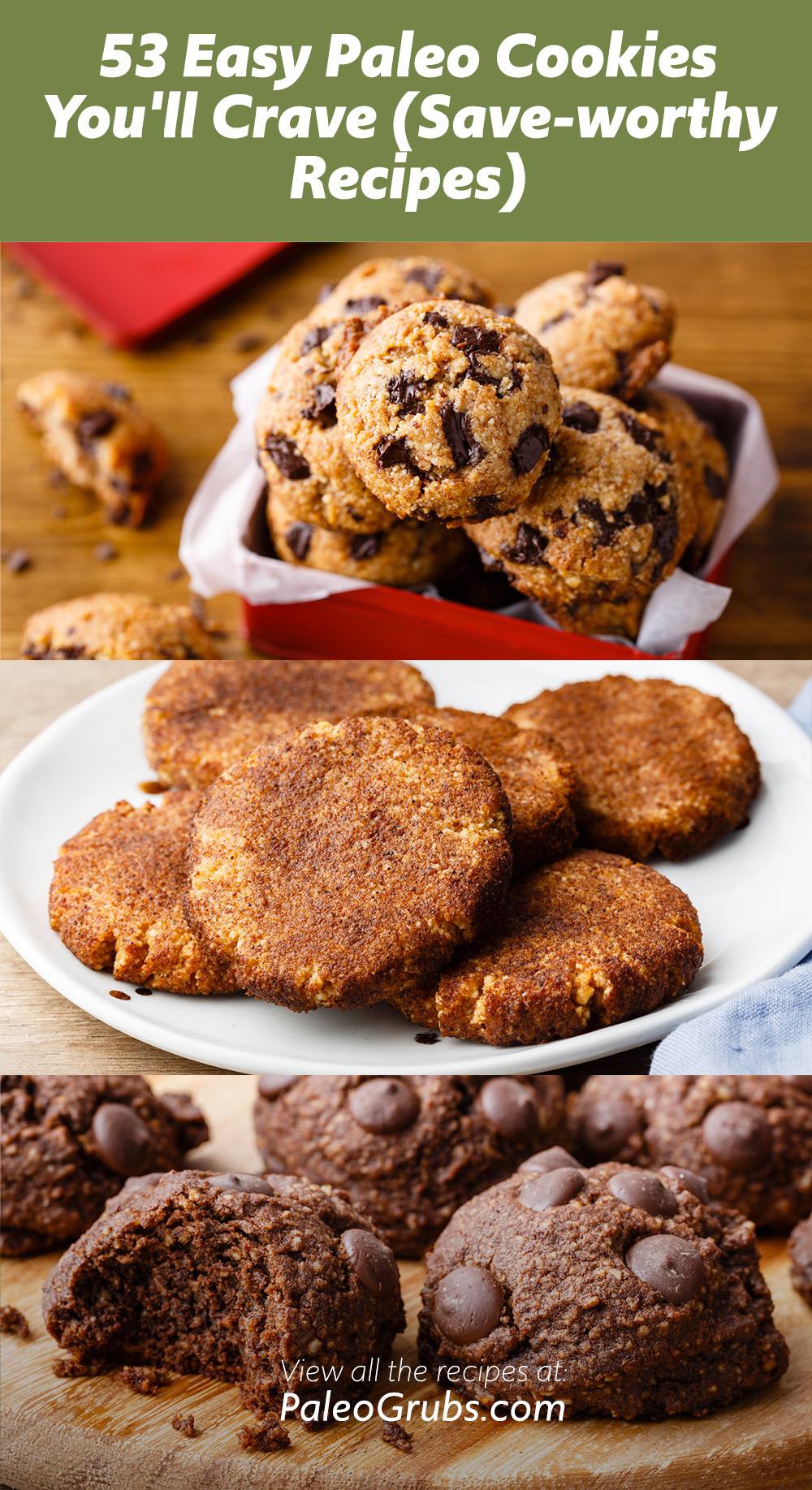 53 Easy Paleo Cookies You Will Crave