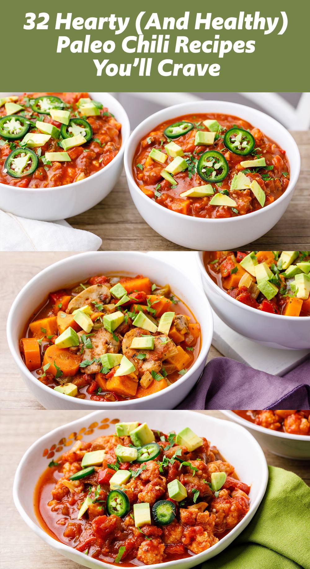 Try these easy, hearty and soul-satisfying paleo chili recipes!