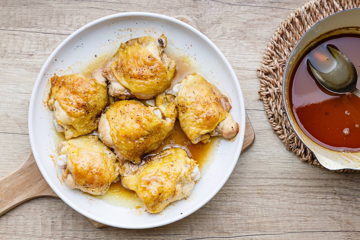 baked honey garlic chicken