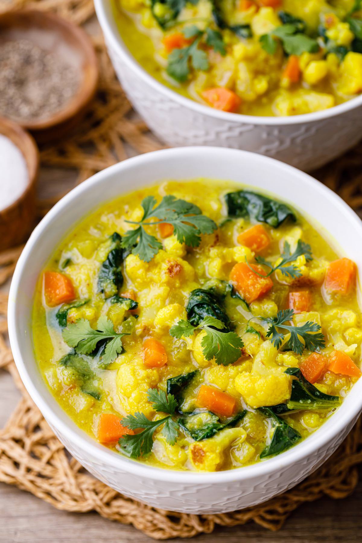 bone broth cauliflower turmeric stew