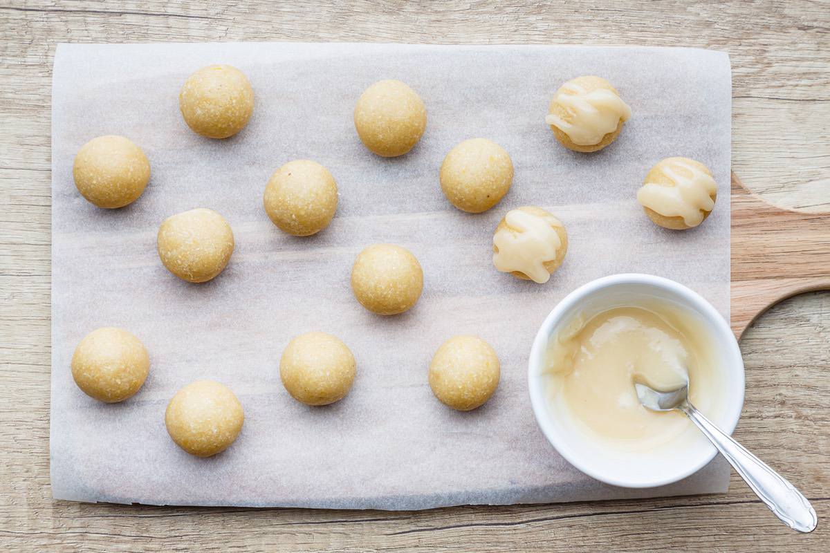 lemon pound cake energy balls