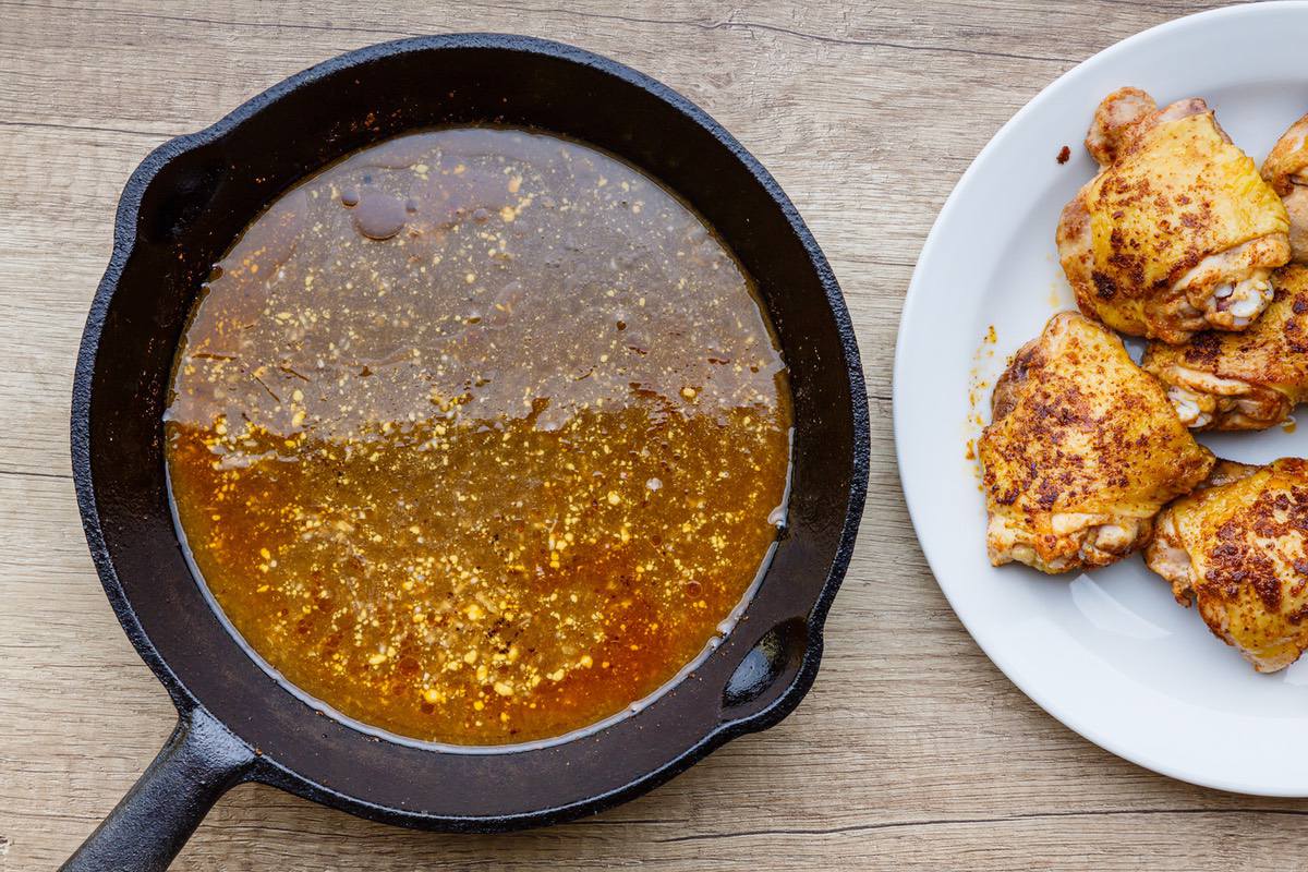 pineapple chicken skillet