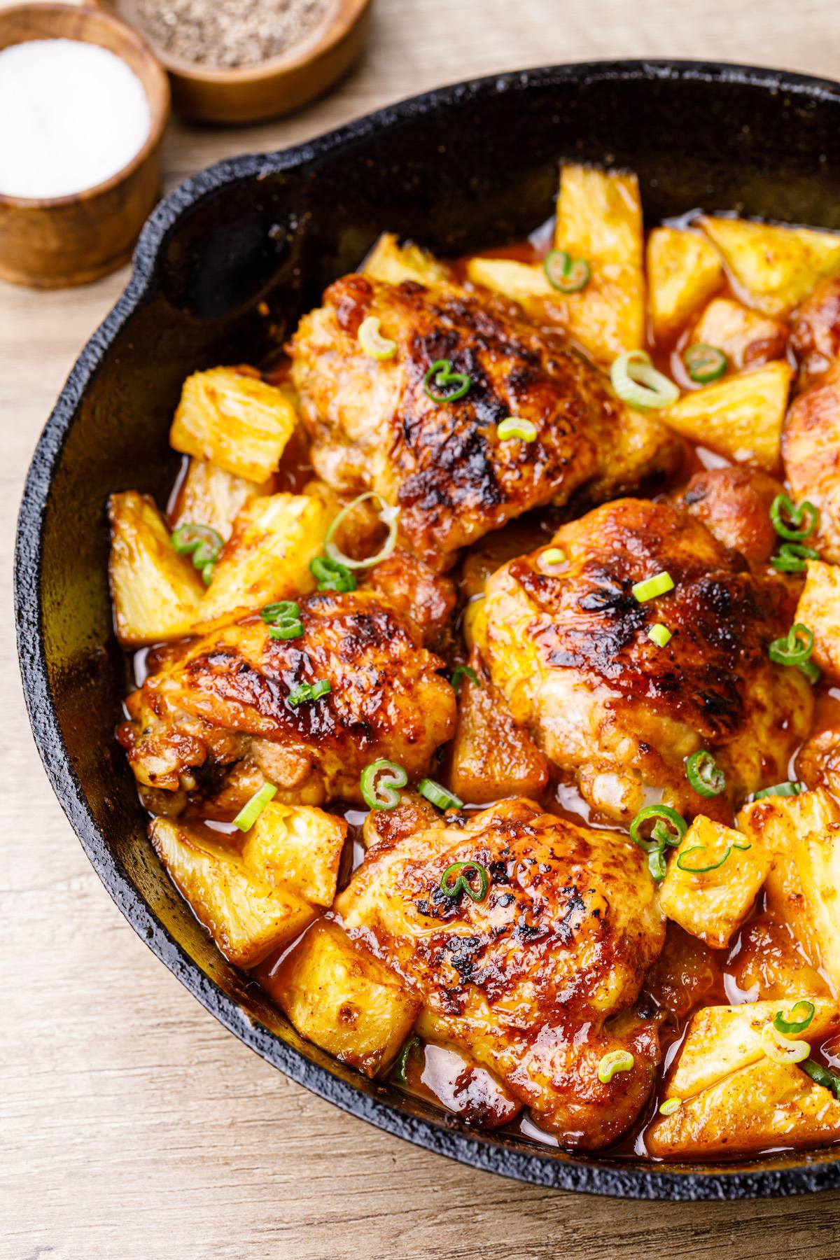 pineapple chicken skillet