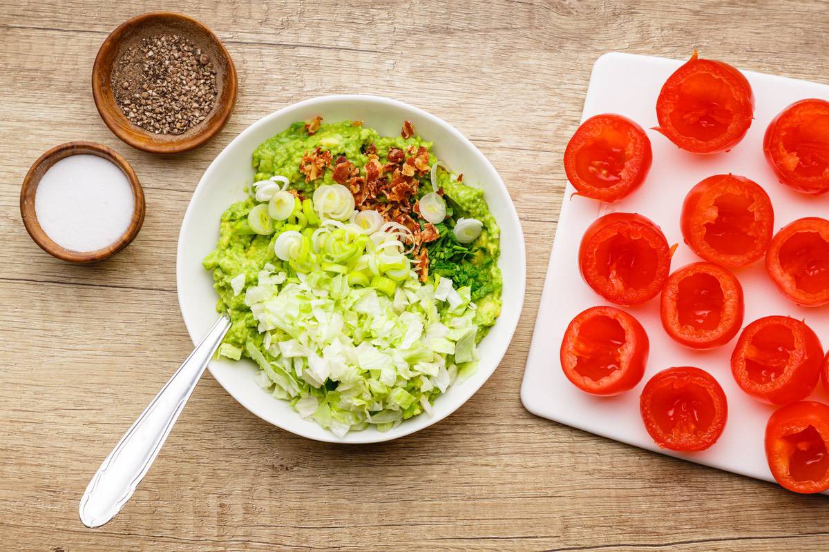 Blt Tomato Bites