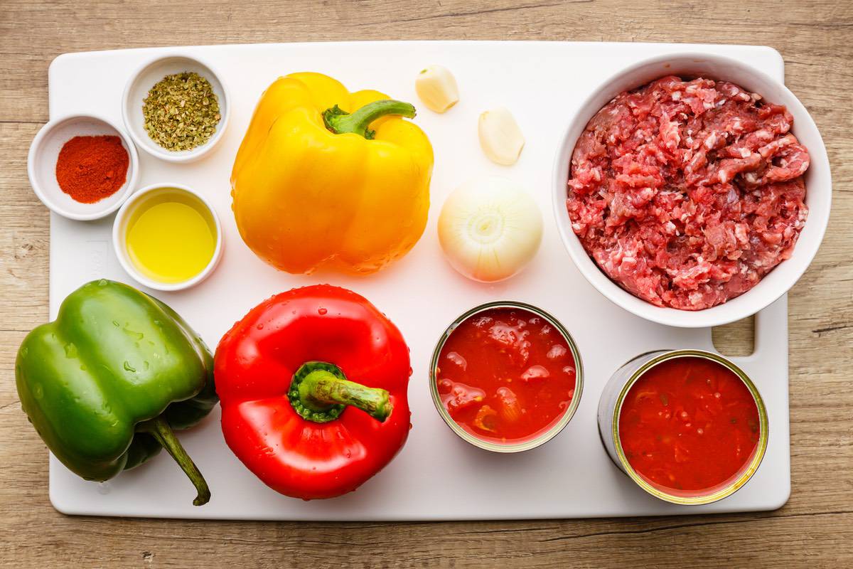 Slow Cooker Stuffed Pepper Soup