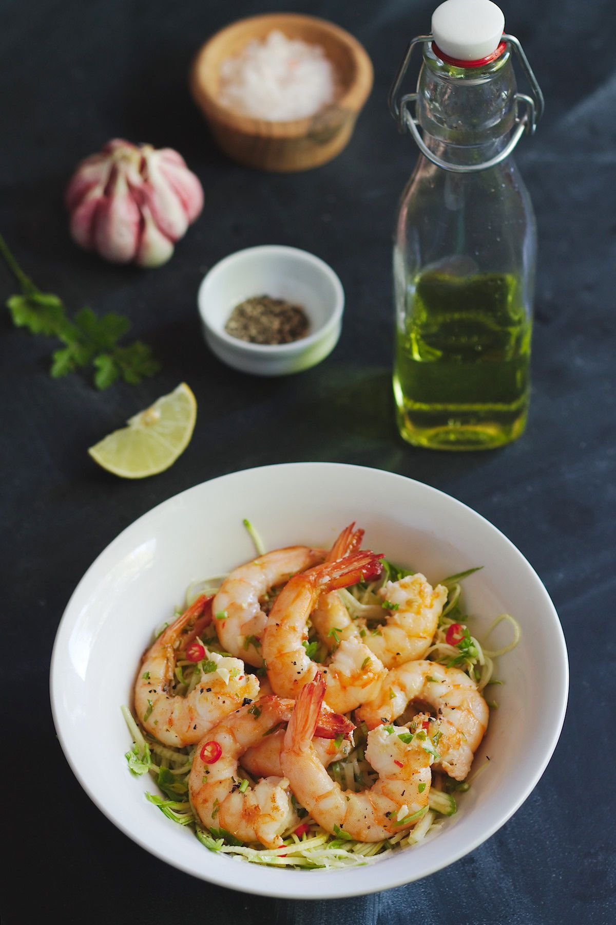 How To Make Shrimp Zucchini Pasta