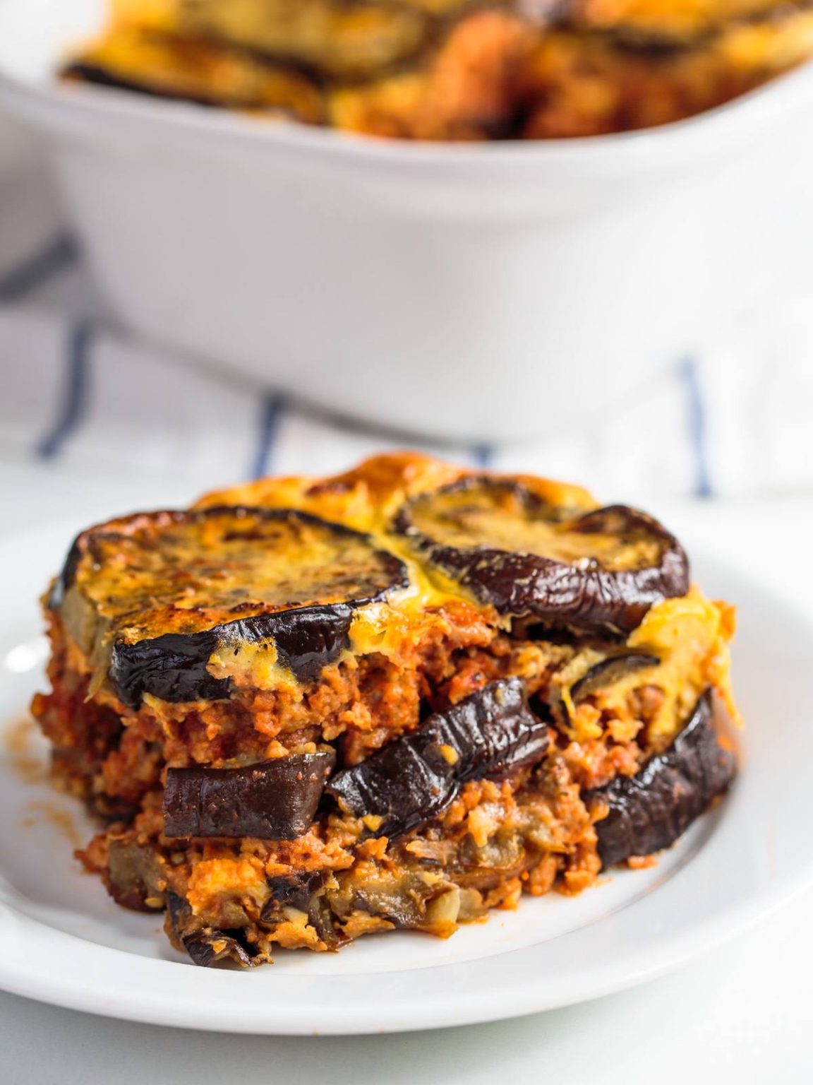 Easy Eggplant Ground Beef Casserole - Paleo Grubs