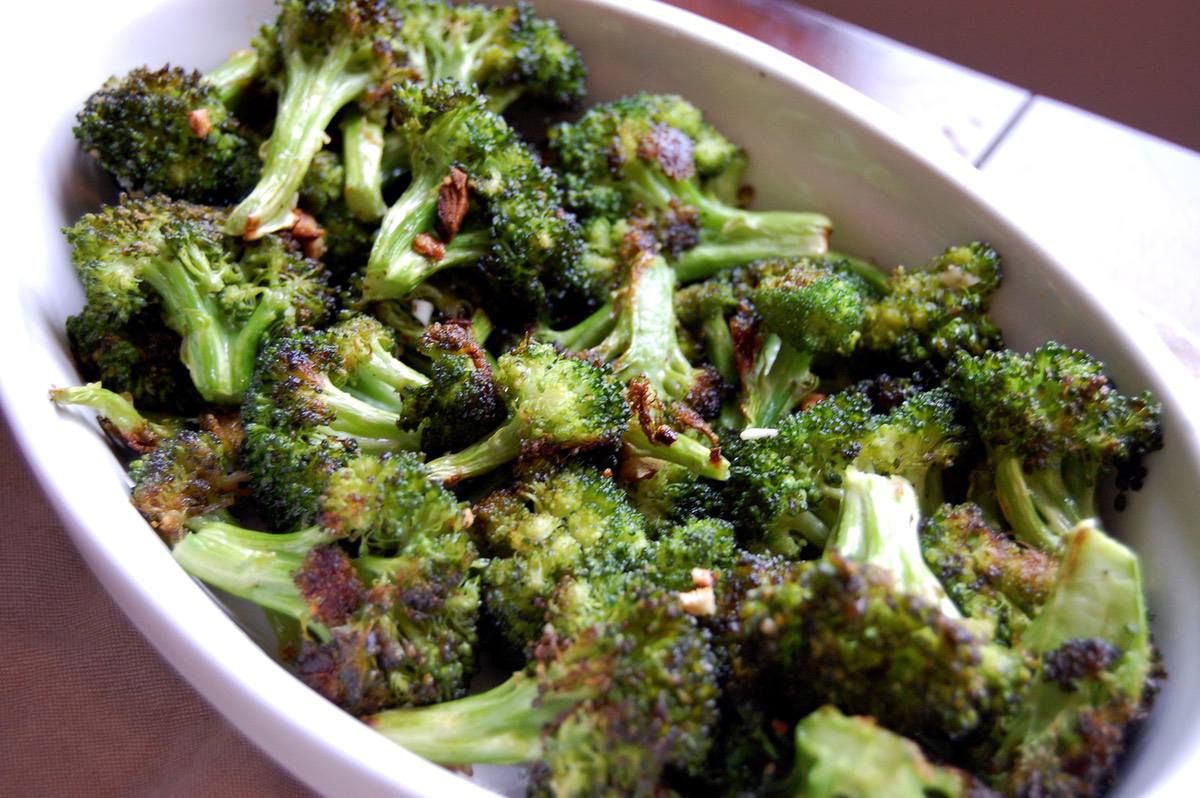 Garlic Raosted Broccoli Recipe
