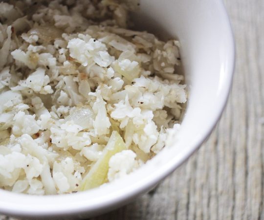 Cauliflower Rice