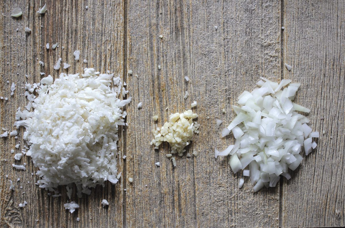 Cauliflower Rice Ingredients