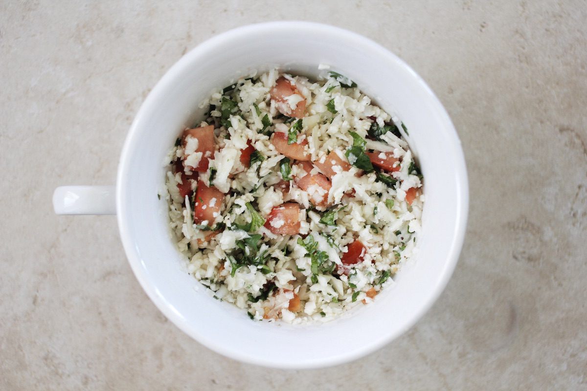 How To Make Cauliflower Tabbouleh