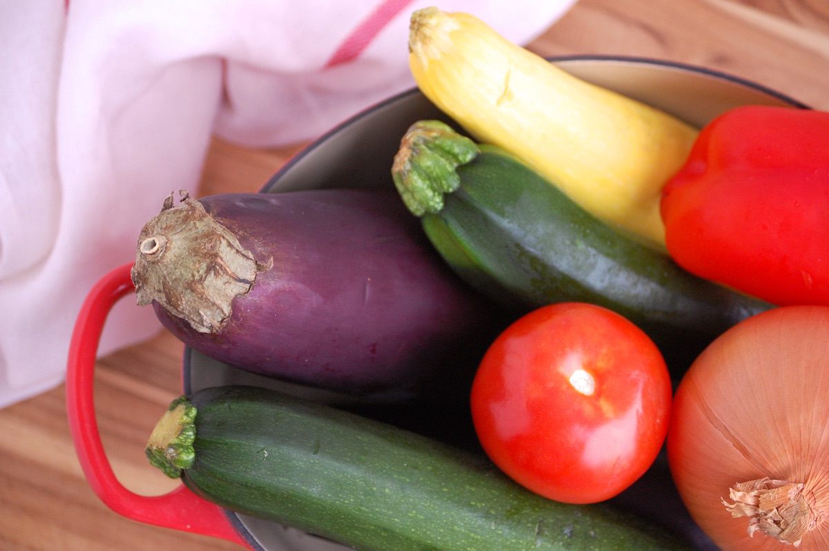 Ratatouille Ingredients