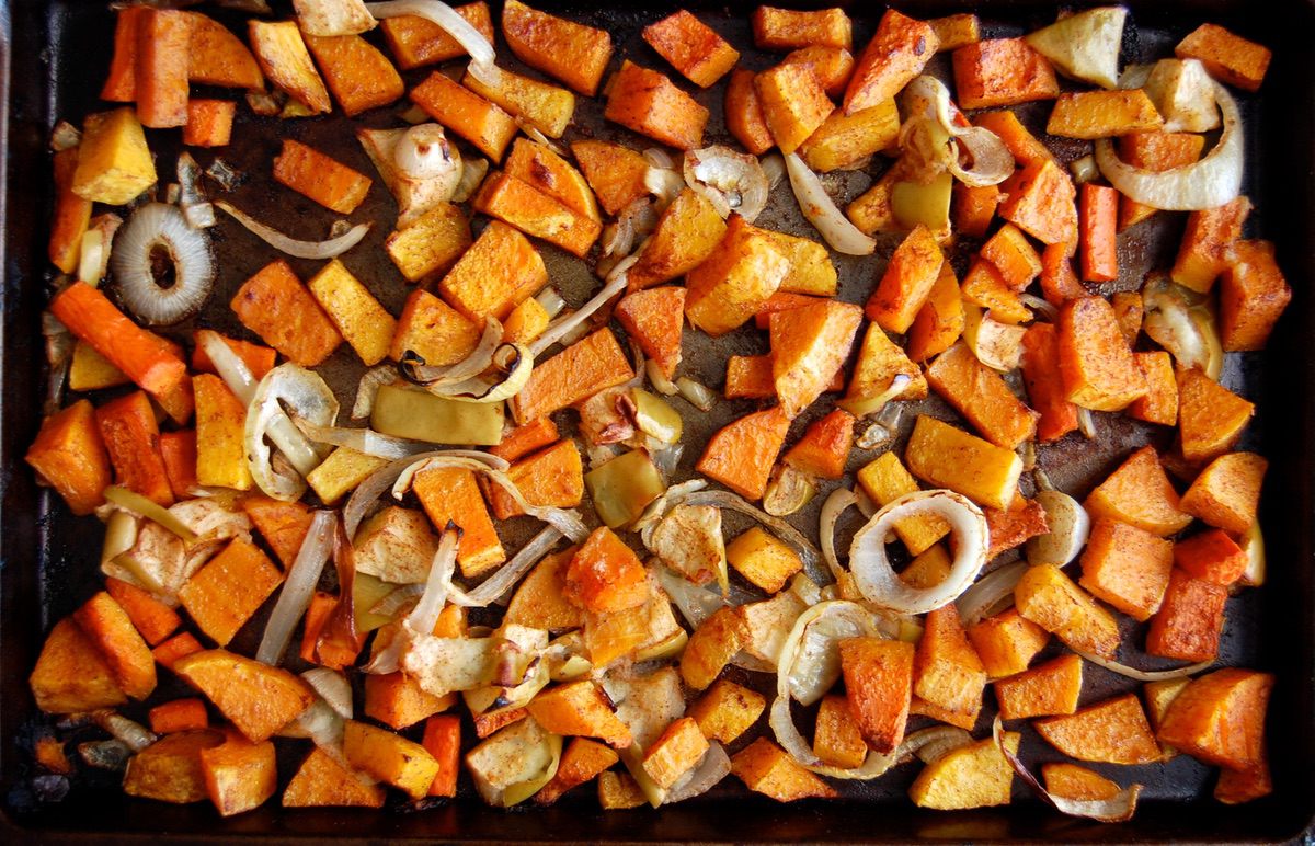 Roasting The Butternut Squash