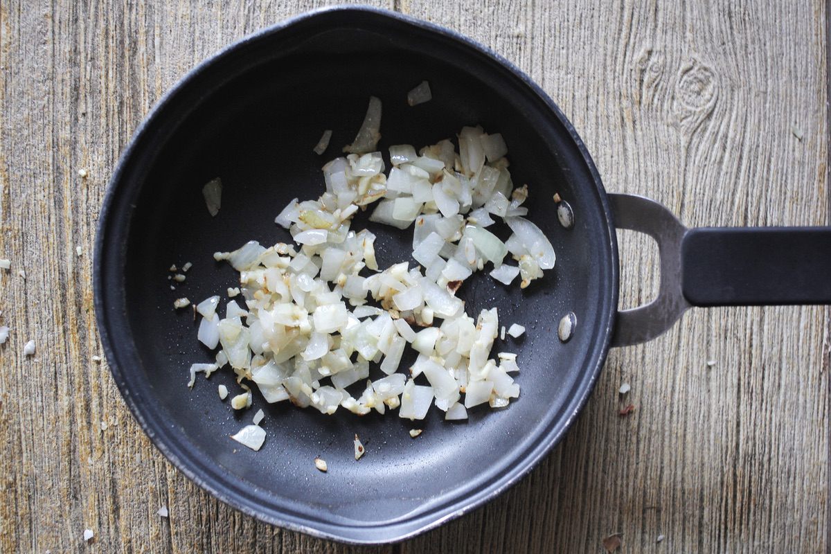 Sauteeing The Cauliflower